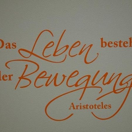 Das Leben besteht in der Bewegung - Aristoteles